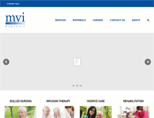 Tablet Screenshot of mvihomecare.com